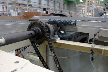 chain and shaft drive  Line Conveyor
