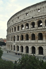 Fototapeta na wymiar Colosseum (Flavian Amphitheatre) /Roma historical