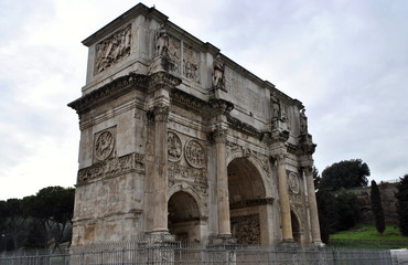 Fototapeta na wymiar Arch of Constantine (Arco di Costantino)/Roma historical
