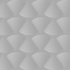 Background of abstract lines on a gray background.