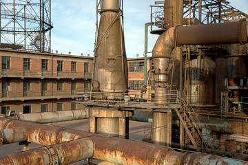 old coal-gas factory in Beijing,China