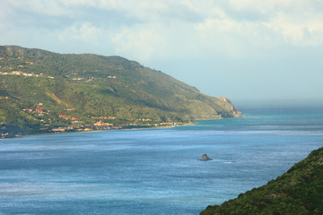 Fototapeta premium Beautiful sea of Sicily, Tindari coast, Italy