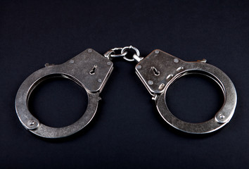 Handcuffs on the Black