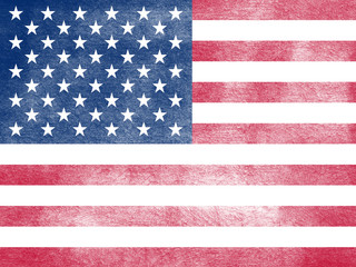 Obraz premium Grunge flag of United States of America