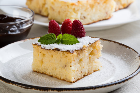 traditional baked rice pudding