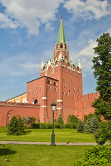Fototapeta na wymiar Tower Of The Moscow Kremlin.