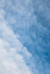 Obraz premium abstract background with bokeh defocused beautiful flame clouds in the sky