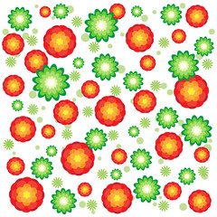 floral abstract background