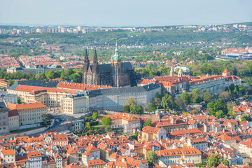 View of Prague From Petrin Tower - Czech Republic