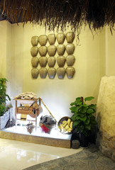 Chinese style store interiors