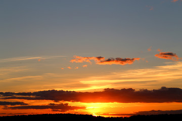 Beautiful Sunny sunset