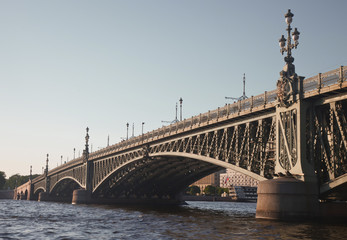 St. Petersburg. Troitsky bridge
