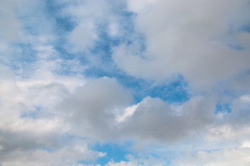 Obraz premium abstract background with bokeh defocused beautiful flame clouds in the sky