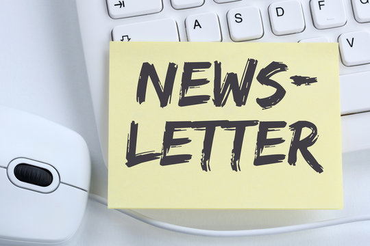 Newsletter bestellen im Internet f&uuml;r Business Marketing Kampagn