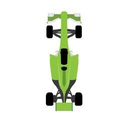 Racing car, Vector illustration