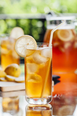 Fresh Summertime Iced Tea  - 115390542