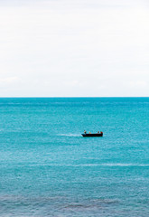 one boat in the sea near West Island in Sanya city, Hainan province, China
- 115390959
