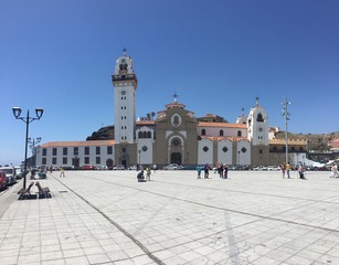 Panorámica de la Basílica de Nuestra Señora de la Candelaria, Tenerife