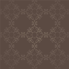 Abstract Victorian Orient Ethnic Pattern