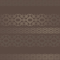 Abstract Victorian Orient Ethnic Pattern
