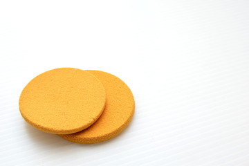 Old Cosmetic sponge