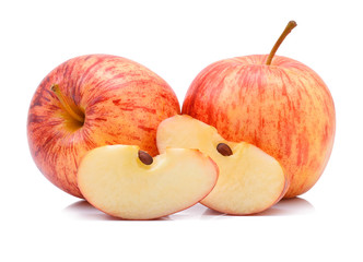 apples isolate on white background