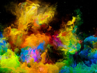 Fototapeta na wymiar Elements of Space Nebula