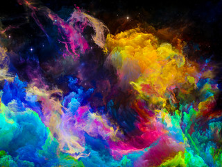 Obraz na płótnie Canvas Game of Space Nebula