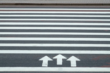 pedestrian crossing.