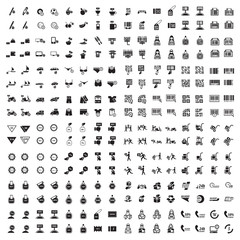 Delivery, Price, Barcode and shopping set 256 icons