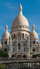 Fototapeta na wymiar The Sacre Coeur basilica, Paris, France.