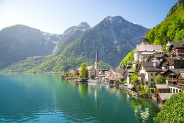 Hallstatt, Salzkammergut, Upper Austria, Austria