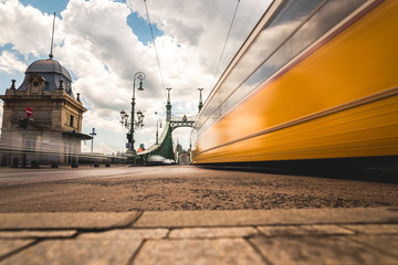 Fototapeta Budapest Tram obraz