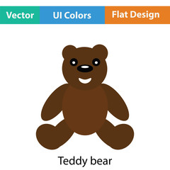 Teddy bear icon