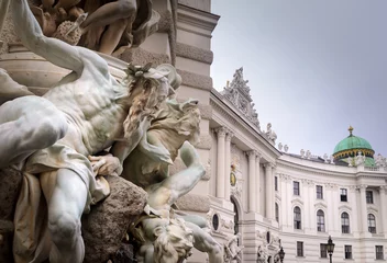 Fotobehang Artistiek monument Hofburg Keizerlijke Appartementen