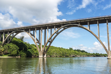 the highest bridge of Cuba