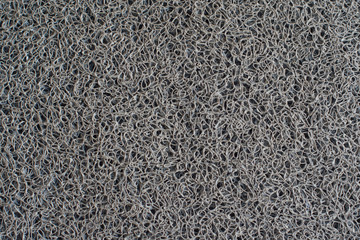 The close up of vinyl dust trap carpet