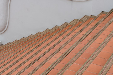 Brown concrete Staircase