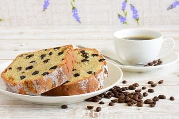 big cake on the board