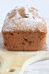 big cake on the board