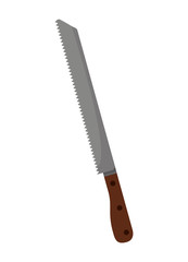 butcher knife isolated icon design