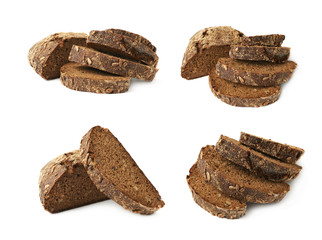Sliced bread composition isolated