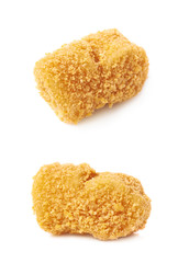 Breaded crab ball isolated