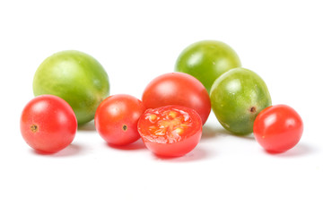 Red Green Cherry Tomato