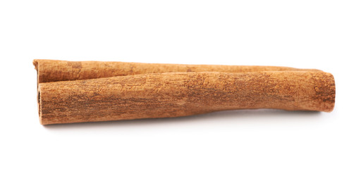 Cinnamon stick isolated