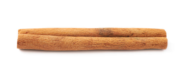 Cinnamon stick isolated