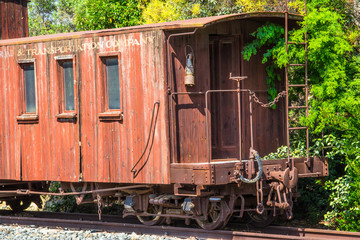 Tren abandonado