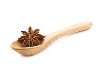 Chinese star anise seed isolated