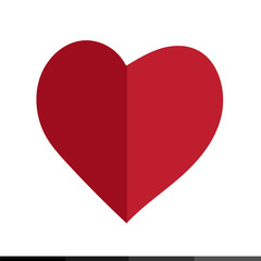 Heart icon Illustration design