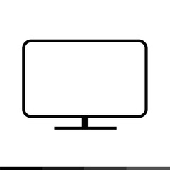 Tv Icon illustration design
